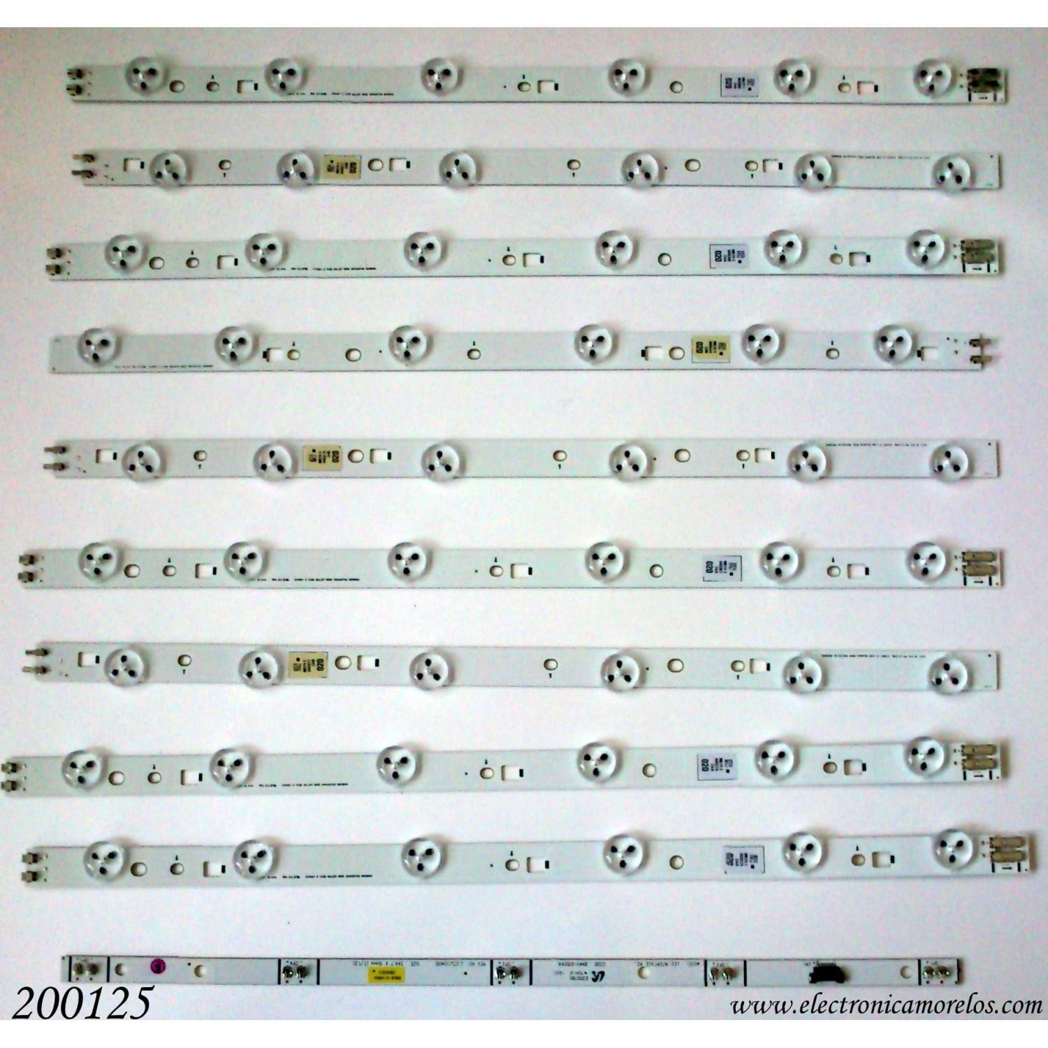 KIT DE LED PARA TV /SAMSUNG 2012SVS40 3228 / BN96-21486A / BN41-01824A / LTJ400HM08-V /	